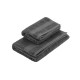 Полотенце махровое Ardesto SuperSoft, 50х90см, 100% хлопок, темно-серое (ART2250MC)