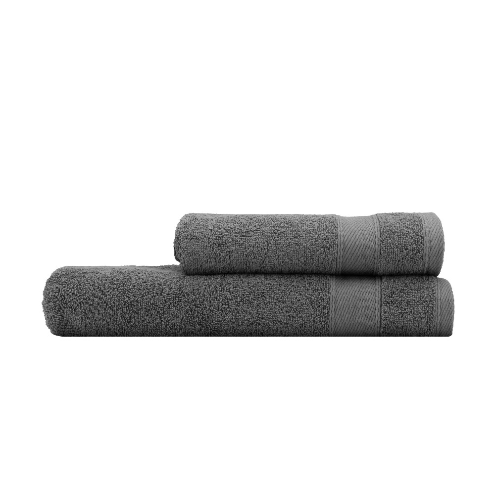 Полотенце махровое Ardesto SuperSoft, 50х90см, 100% хлопок, темно-серое (ART2250MC)