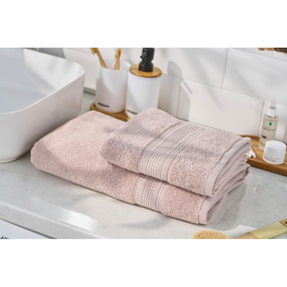 Полотенце махровое Ardesto SuperSoft, 70х140см, 100% хлопок, бежевое (ART2270NSP)