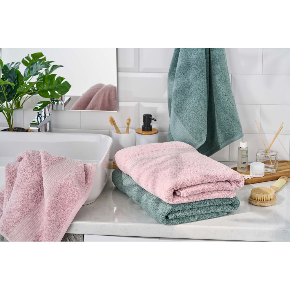 Полотенце махровое Ardesto SuperSoft, 50х90см, 100% хлопок, розовое (ART2250SCP)