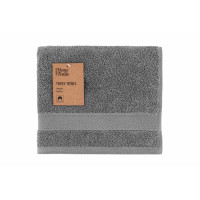 Полотенце махровое Ardesto SuperSoft, 50х90см, 100% хлопок, серое (ART2250SL)
