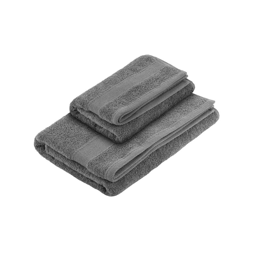 Полотенце махровое Ardesto SuperSoft, 50х90см, 100% хлопок, серое (ART2250SL)