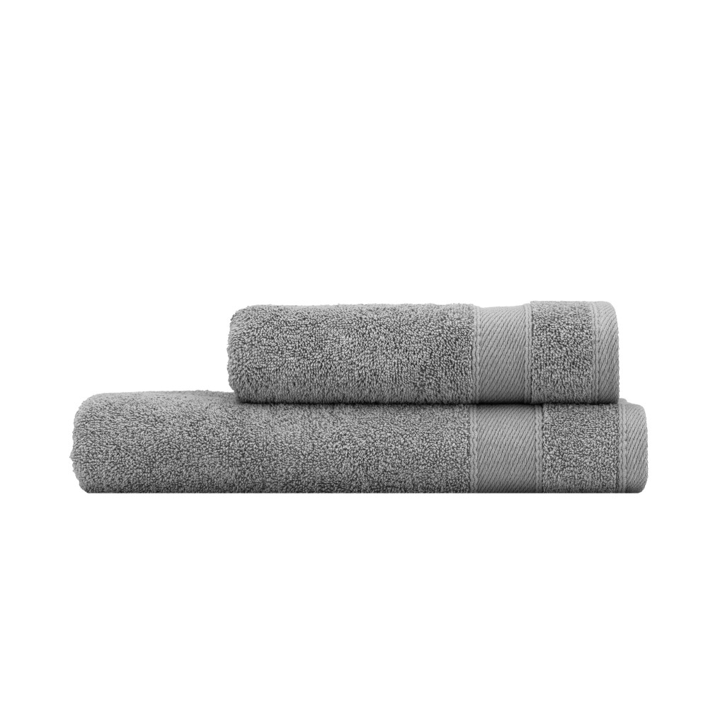 Полотенце махровое Ardesto SuperSoft, 50х90см, 100% хлопок, серое (ART2250SL)