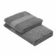 Полотенце махровое Ardesto SuperSoft, 70х140см, 100% хлопок, серое (ART2270SLP)
