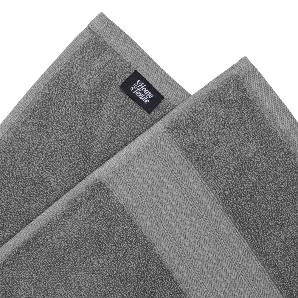 Полотенце махровое Ardesto SuperSoft, 70х140см, 100% хлопок, серое (ART2270SLP)