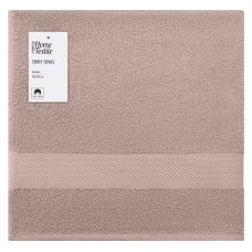 Полотенце махровое Ardesto Essence 70х140см, 100% хлопок, бежевое (ART2270BE)