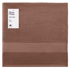 Полотенце махровое Ardesto Essence 70х140см, 100% хлопок, коричневое (ART2270BR)