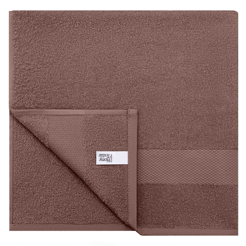 Рушник махровий Ardesto Essence 70х140см, 100% бавовна, коричневий (ART2270BR)