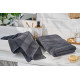 Полотенце махровое Ardesto SuperSoft, 70х140см, 100% хлопок, темно-серое (ART2270MC)