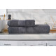 Полотенце махровое Ardesto SuperSoft, 70х140см, 100% хлопок, темно-серое (ART2270MC)