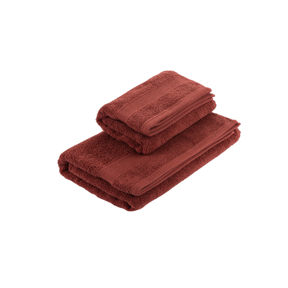 Полотенце махровое Ardesto SuperSoft, 70х140см, 100% хлопок, терракотовое (ART2270RT)