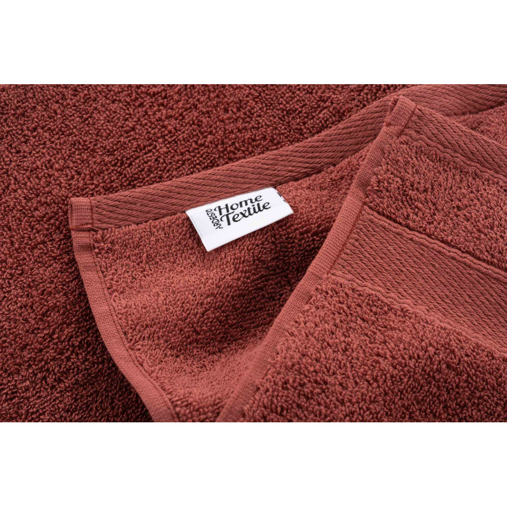 Полотенце махровое Ardesto SuperSoft, 70х140см, 100% хлопок, терракотовое (ART2270RT)