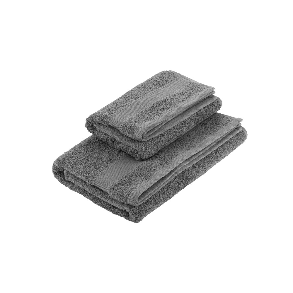 Полотенце махровое Ardesto SuperSoft, 70х140см, 100% хлопок, серое (ART2270SL)