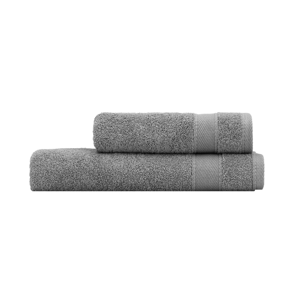 Полотенце махровое Ardesto SuperSoft, 70х140см, 100% хлопок, серое (ART2270SL)