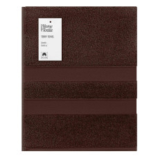 Полотенце махровое Ardesto Splendid 50х90см, 100% хлопок, коричневое (ART2350BR)