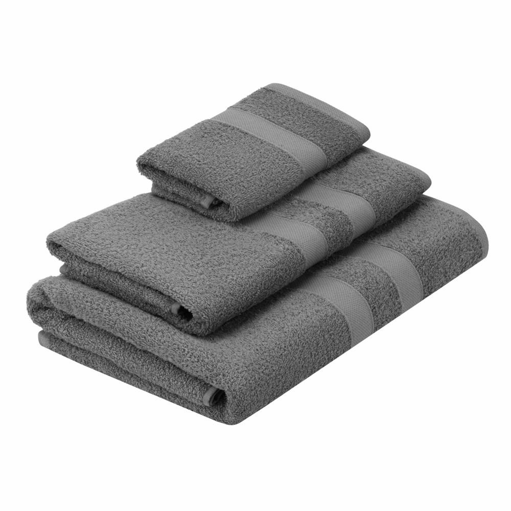 Полотенце махровое Ardesto Splendid 50х90см, 100% хлопок, серое (ART2350GR)
