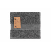 Рушник махровий Ardesto Benefit, 50х90см, 100% бавовна, сірий (ART2450SG)
