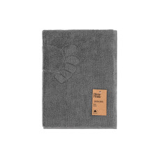 Коврик для ног махровый Ardesto Benefit, 50х70см, 100% хлопок, серый (ART2457SG)