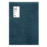 Килимок для ніг махровий Ardesto Home 50х70см, 100% бавовна, смарагдовий (ART2557EM)