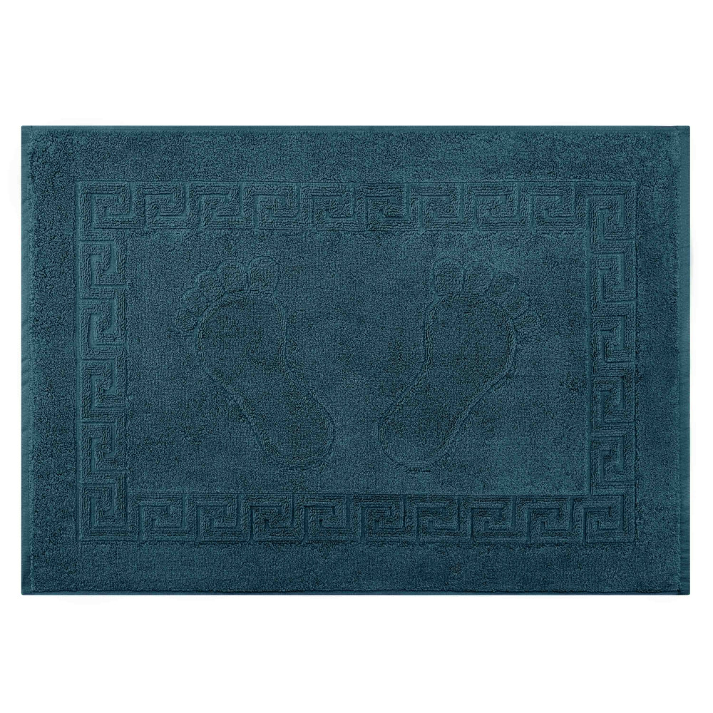 Коврик для ног махровый Ardesto Home 50х70см, 100% хлопок, изумрудный (ART2557EM)