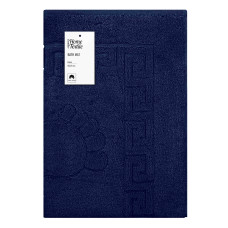 Коврик для ног махровый Ardesto Home 50х70см, 100% хлопок, темно-синий (ART2557NA)