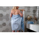 Полотенце Ardesto SPA 90х170см, 100% хлопок, синее (ART2690BL)