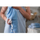 Полотенце Ardesto SPA 90х170см, 100% хлопок, синее (ART2690BL)