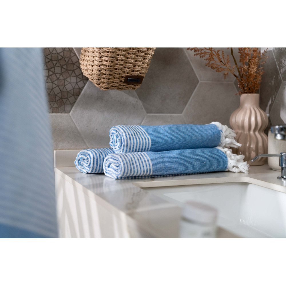 Полотенце Ardesto SPA 90х170см, 100% хлопок, синее (ART2690BL)