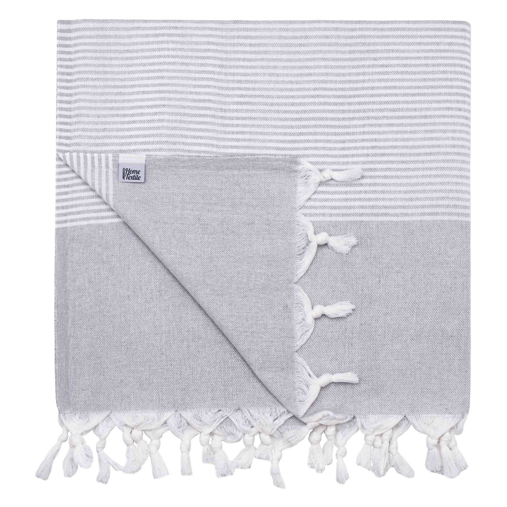 Рушник Ardesto SPA 90х170см, 100% бавовна, сірий (ART2690GR)