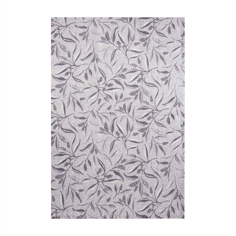 Полотенце для кухни Ardesto Grey leaves 50x68см, 100% хлопок (ART16GL)