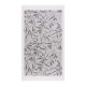 Набор полотенец Ardesto Grey leaves 38х63см, 2шт, 100% хлопок (ART3863GL)