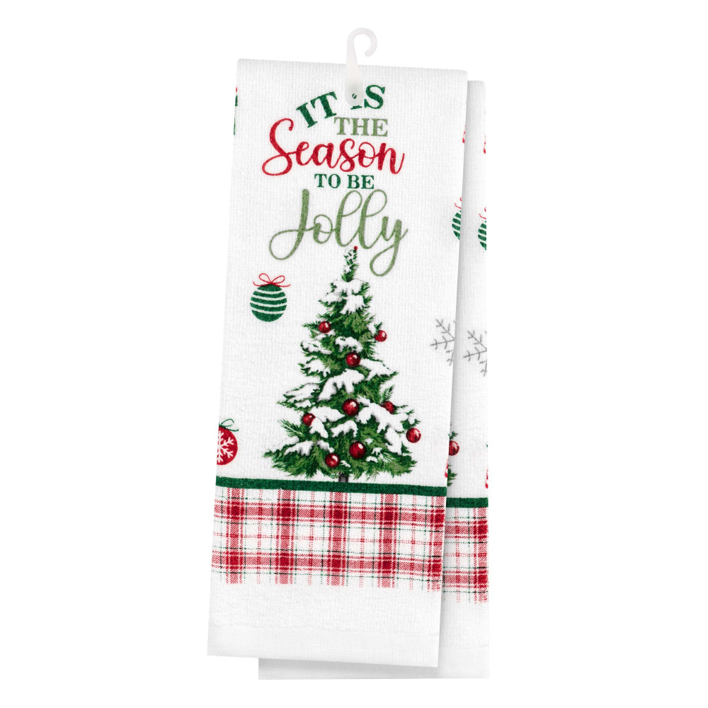 Набор полотенец Ardesto Christmas Tree 38х63см, 2шт, 100% хлопок (ART3863HT)