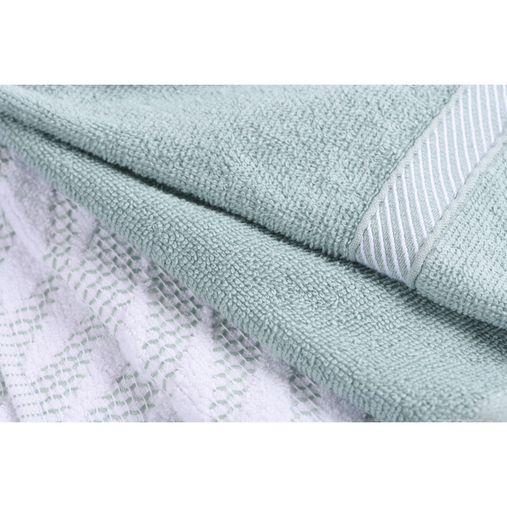 Набор полотенец для кухни Ardesto SuperSoft, 40х60см, 2шт, 100% хлопок, бирюзовый (ART4060GB)