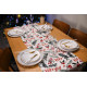 Раннер Ardesto Happy Holidays, 40х140см, 90% полиэстер, 10% хлопок, белый (ART01HW)