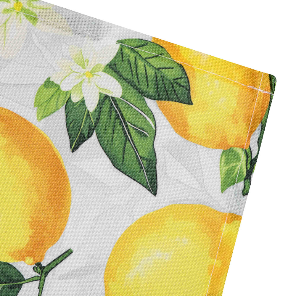 Скатертина Ardesto Sicilian lemons 140х180см, 100% поліестер, зелений (ART08LM)