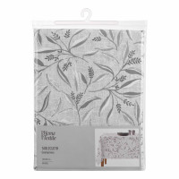 Скатертина Ardesto Grey leaves 140х180см, 100% поліестер, cірий (ART08GL)