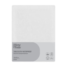 Скатертина Ardesto Waterproof Jacquard 140х180см, 100% поліестер, білий (ART08WJ)