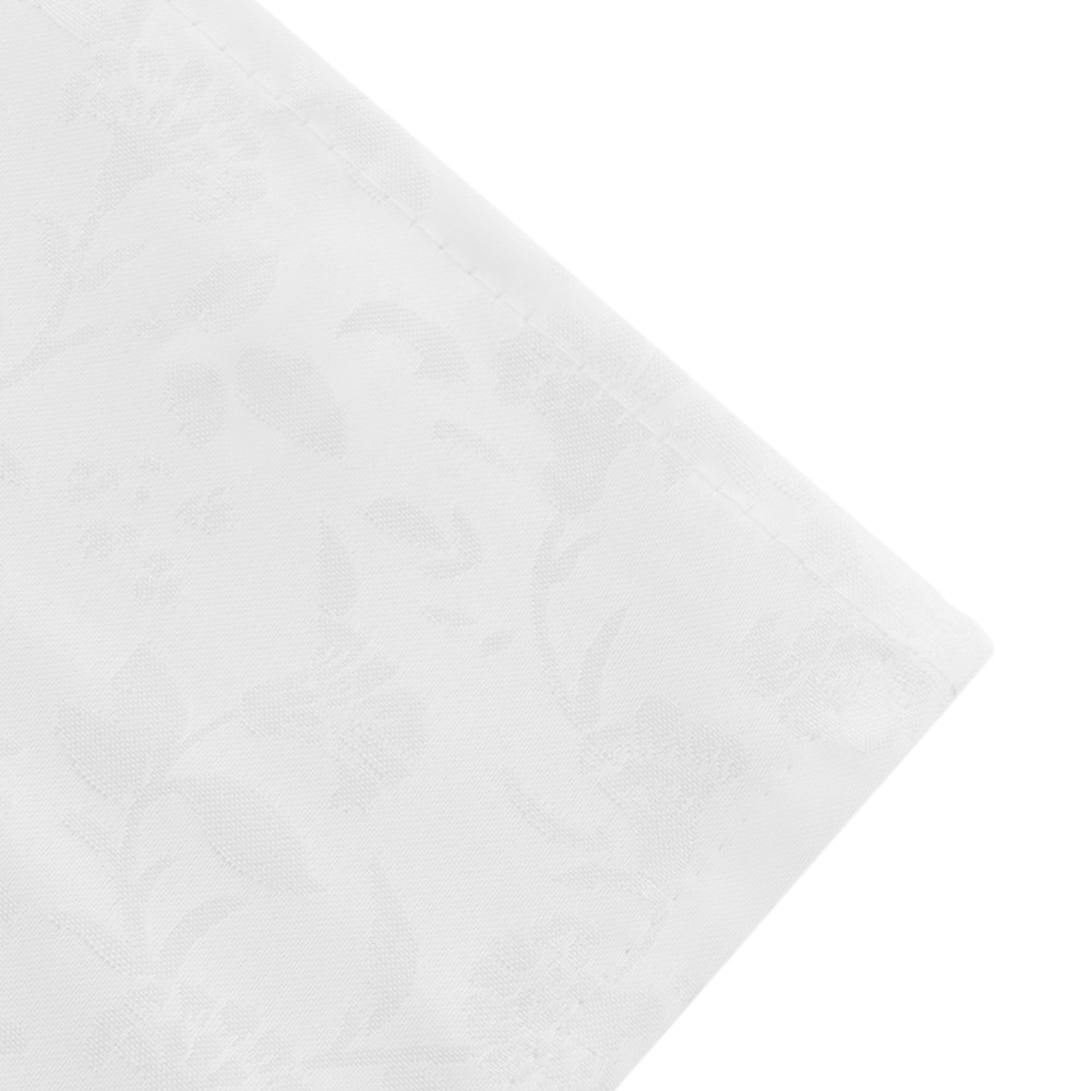 Скатертина Ardesto Waterproof Jacquard 140х180см, 100% поліестер, білий (ART08WJ)