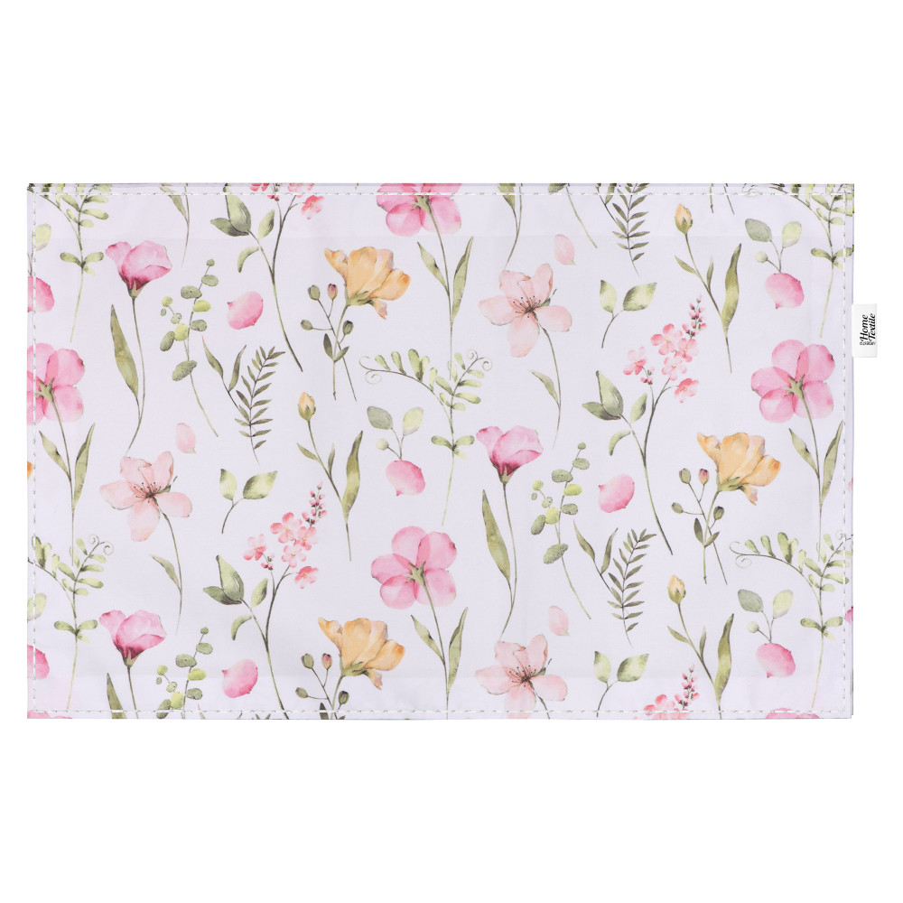 Набор салфеток Ardesto Spring flowers 30х45см, 100% полиэстер, белый (ART15FL)