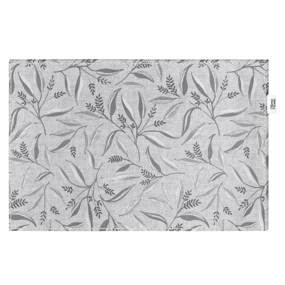 Набор салфеток Ardesto Grey leaves 30х45см, 100% полиэстер, серый (ART15GL)
