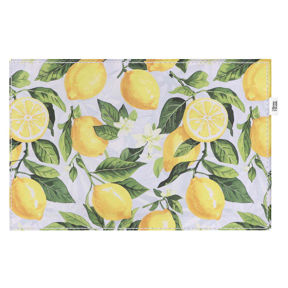 Набор салфеток Ardesto Sicilian lemons 30х45см, 100% полиэстер, зеленый, 2шт (ART15LM)