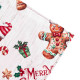 Раннер Ardesto Christmas Gingerbread 33х137см, 100% полиэстер, красный (ART01HCG)