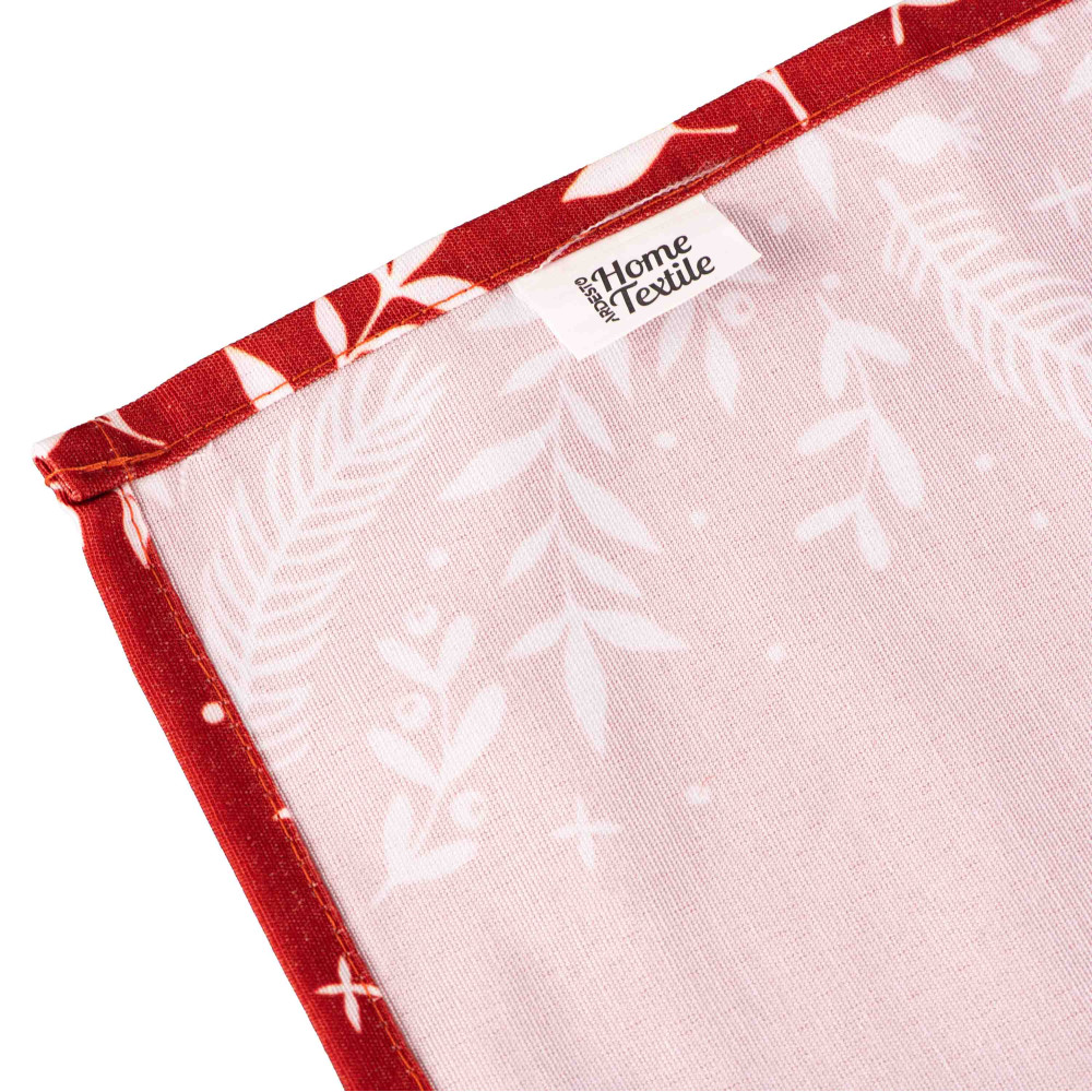 Раннер Ardesto Happy Holidays, 40х140см, 90% полиэстер, 10% хлопок, красный (ART01HR)
