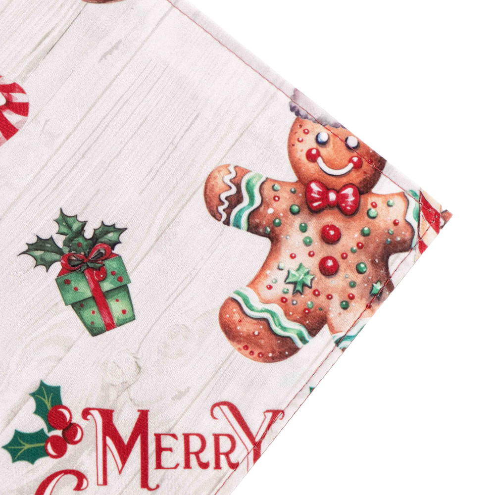 Салфетка Ardesto Christmas Gingerbread 30х45см, 100% полиэстер, красный (ART06HG)