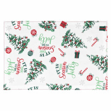Салфетка Ardesto Christmas Tree 30х45см, 100% полиэстер, зеленый (ART06HT)