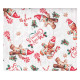 Скатерть Ardesto Christmas Gingerbread 120х140см, 100% полиэстер, красный (ART07HG)