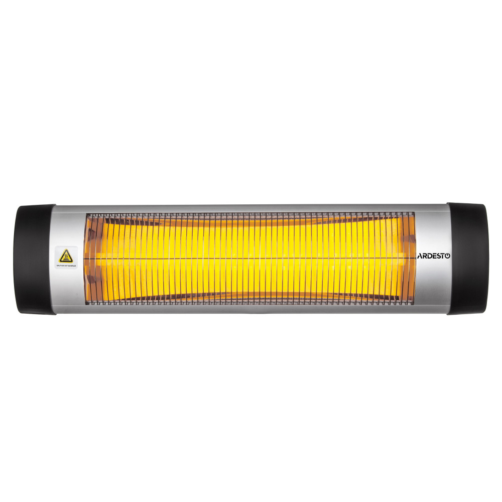 Инфракрасный обогреватель Ardesto 3,0 кВт, площадь обогрева 30 кв.м., серебристый (IH-3000-Q1S)