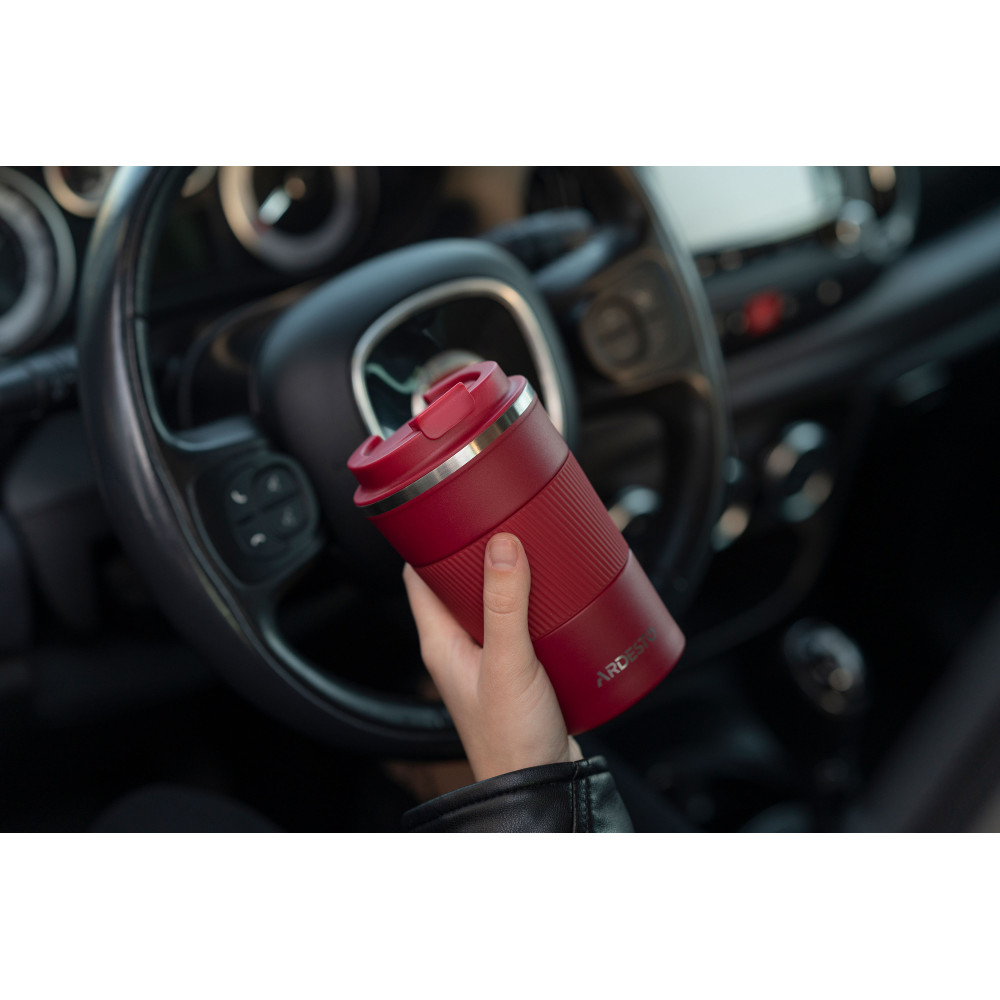 Термокухоль Ardesto Viva Magenta 380 мл Червоний AR2638V