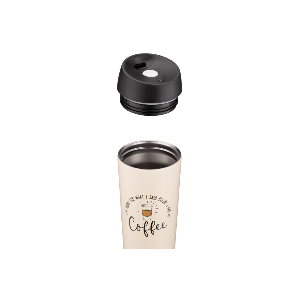 Термокухоль Ardesto Coffee Time 450 мл Бежева AR2645C