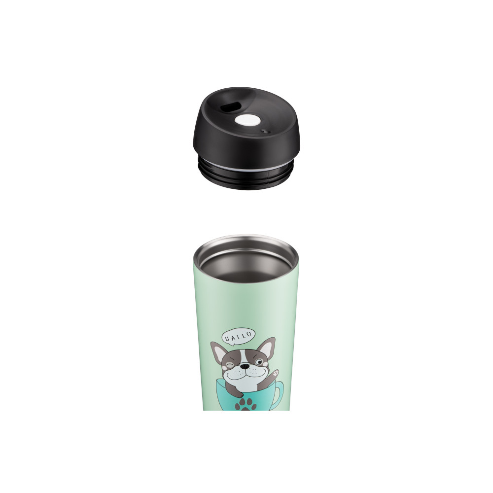 Термокухоль Ardesto Coffee time Frenchie 450 мл Зелений AR2645DG